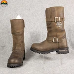 Milwaukee Riding Boots Brown Leather Oil Heat Resistant Extra Comfort Men's 7.5 New. Price: $144.22.
