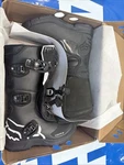 Black And White Fox Comp Racing Never Worn Boots , 3 Youth New. Price: $100.00.