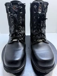 Milwaukee MB416 Freedom Flex Black Leather Motorcycle & Work Boots Men's 13EE Used. Price: $68.00.