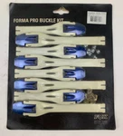 Fox Forma Pro Mx Boot Buckle Kit 91290-059-000 White/blue New. Price: $32.95.