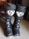 Thor Quad Mx Ratchet T-30 Atv Motocross Boots Size 6 Gray/blue & Black Pre-owned. Price: $110.00.
