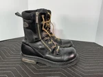 Harley Davidson Insulated Leather Boots Model 91542 Size Us Amazing Patina Pre-owned. Price: $35.17.