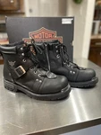 Harley-davidson Footwear Mens Brake Buckle Black Leather Motorcycle Boots D91684 New. Price: $164.00.