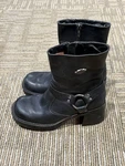 Harley-davidson Women Howell Harness Motorcycle Boot Black D84665 8.5 Pre-owned. Price: $90.00.