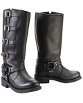 Milwaukee Leather Women's Buckle Detail Tall Motorcycle Boot Round Toe - MBL9346 New. Price: $183.59.