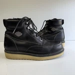 Genuine Harley-davidson Men's Black Boot Beau D93135 Oil Resistant Size 9M Pre-owned. Price: $69.00.