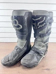 Fox Racing Comp-x Motorcross Boots Gray And Black (WCP037383) Pre-owned. Price: $179.99.