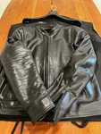 Dainese Perforated Black Leather Jacket 48 With Armor Pre-owned. Price: $400.00.