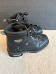 Milwaukee Mototcycle Boots Men's Size 10D Black MB433 Side Zip Pre-owned. Price: $35.99.
