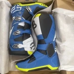 Fox Racing Mens 5 Motocross Motion Mx Protective Lightweight Boots Blue Yellow New. Price: $248.85.