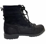 Harley Davidson Logo Boots Mens 10 Black Suede Leather 94089 Lace Tie & Zipper Pre-owned. Price: $59.99.
