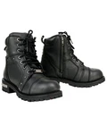 Milwaukee Leather Women's Lace-to-toe Studded Motorcycle Boot Round New. Price: $163.19.