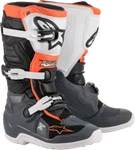 Alpinestars Youth Tech 7S Boots Mx Black/gray/white/orange Flo Sizes 2-8 New. Price: $279.95.