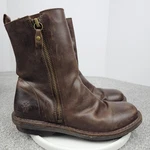 Fly London Fade Ankle Boot Brown Leather Zip Up Womens 41 Eu 10.5 Us Pre-owned. Price: $45.00.