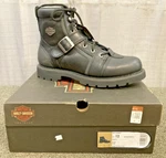 New Genuine Harley Davidson D96272 Size 12 Men's Brake Buckle Flash Blk M/c Boot. Price: $146.33.
