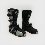 Fox Forma Pro Jr Racing Boots Black/silver Youth Kids Size 5 Mx Pre-owned. Price: $48.00.