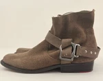 Joe's Jeans Saki Tan Suede Distressed Buckle & Harness Booties Boots 8.5 Pre-owned. Price: $18.00.