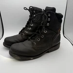 Licensed Harley-davidson Men's Biker Boots "darnel" Black D94284 Us 1/2 Pre-owned. Price: $34.99.