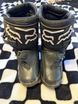 Fox Comp Kids Motorcycle Boots Black Synthetic Size 10 Sport Pre-owned. Price: $50.00.