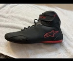 Alpinestars Men's Sektor Vented Street Motorcycle Shoe, Black/red, Size 11.5 Pre-owned. Price: $120.00.