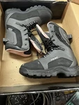 Hmk Voyager Size 11 Women Lace Snowmobile Boots (pink Lining, Gray Black Ext.) Pre-owned. Price: $80.00.