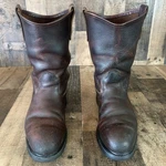 Red Wing 4470 Steel Toe Brown Pull On Work Boots Mens 9 Pre-owned. Price: $109.00.