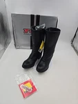 Tcx Black Motorcycle Boots For Woman Size 40 Waterproof ( Not Leather ) New. Price: $75.00.
