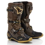 Alpinestars Tech 10 Mx Off Road Boots Dark Brown Kangaroo Gold "le Squad 23" New. Price: $623.97.