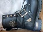 Milwaukee Leather MBL201 Women's Black Lace-up Motorcycle Rider Boots New. Price: $100.00.