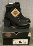 New Genuine Harley Davidson D87225 Size 6 Corrington 5" Boot Black. Price: $152.64.