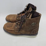 Harley-davidson Mens Hagerman Brown Motorcycle Boots D93470 Sz 8 Riders Leather New. Price: $144.95.