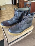 New Shima Boots Mens 10 Brown Leather Motorcycle Ankle Protection Strap Blake Pre-owned. Price: $75.00.