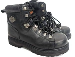 Harley Davidson Black Biker Boots -style 81610 Ladies Size 7.5 Pre-owned. Price: $48.00.