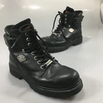Harley Davidson Mens 8 Black Leather Motorcycle Ankle Boots 91017 Pre-owned. Price: $43.65.