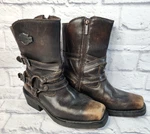 Harley-davidson Ingleside Women's Leather Motorcycle Boots D87092 Size 8.5 Pre-owned. Price: $99.00.