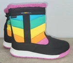Merrell Alpine Puffer Waterproof Snow Boot Rainbow Little Girl's Size 13 New. Price: $27.99.