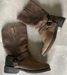 Harley Davidson Brown Leather Harness Boots Mens Size 11 Motorcycle Pre-owned. Price: $129.99.