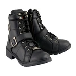 Milwaukee Leather MBL9325W Women's Premium Black Lace-up Motorcycle New. Price: $129.99.