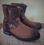 Milwaukee Men's Leather Motorcycle Boots MBM9008 Size 13 Pre-owned. Price: $99.00.