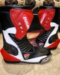 New Ducati Corse Motorbike Racing Leather Shoes Motogp Unisex Motorcycle Boots. Price: $180.00.