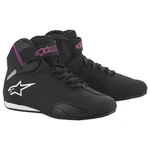 Alpinestars Black/fuchsia Stella Sektor Riding Shoes ( Womens 8 1/2 ) New. Price: $189.95.