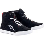 Alpinestars Motorcycle Shoes Size 9.5 Chrome Streetstyle Black-white-red New. Price: $156.41.