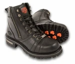 Milwaukee Leather Men's MBM9000W Motorcycle Boot W/ Side Zipper Lace Front Wide New. Price: $149.99.
