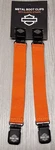 Harley Davidson Men's Etched Bar & Shield Elastic Boot Clips Orange MAU401/26 New. Price: $31.99.