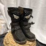 Fly Atv Riding Boots, Men Size 7, Black Pre-owned. Price: $50.00.