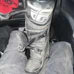 Fly Racing Maverik Motocross Boots Mens Size 7 Black Ce Off Road Dirt Bike Atv Pre-owned. Price: $100.00.