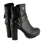 Milwaukee Leather 9435 Women's Black Double Strap Fashion Boots W/ Platform Heel New. Price: $84.99.