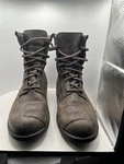 Tcx Blend Boots Womens 5.5 Lady Brown Leather Lace Up Moto Waterproof Shoes Pre-owned. Price: $48.00.