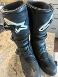 Alpinestars Mens Black Tech 3 At Enduro Off Road Racing Dirt Bike Riding Boots Pre-owned. Price: $200.00.