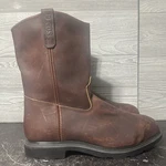 Red Wing Pecos 4470 Steel Toe Pull On Work Boots Mens 15 Brown Leather New Read. Price: $142.49.